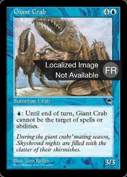 Crabe géant image