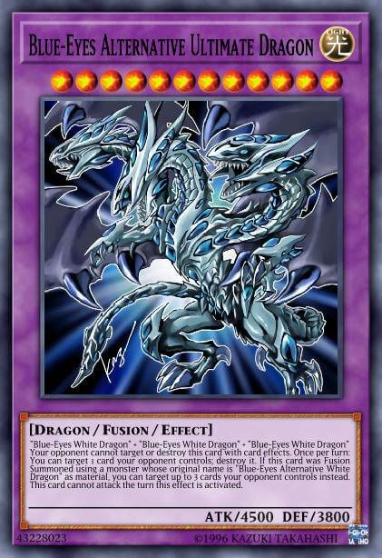 Dragon Ultime Alternatif aux Yeux Bleus image