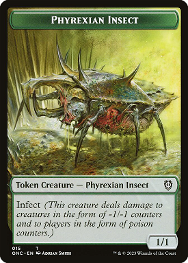 Phyrexian Insect Token image