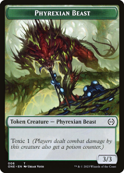 Phyrexian Beast Token image