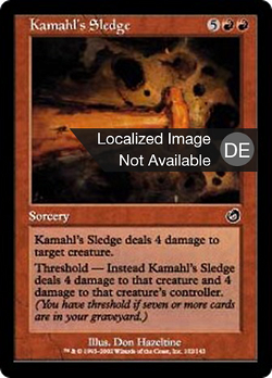 Kamahl's Sledge image