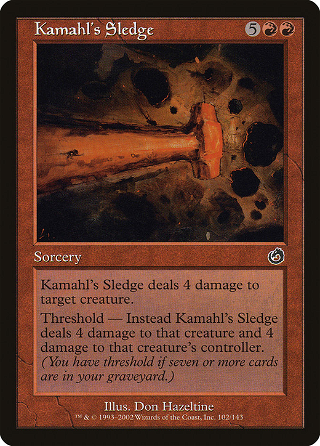 Kamahl's Sledge image