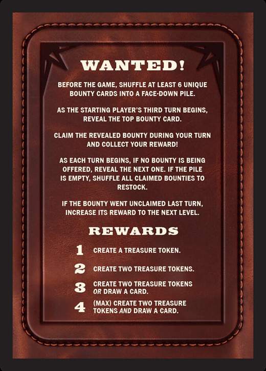 Bounty: The Outsider Card // Wanted! Card Full hd image