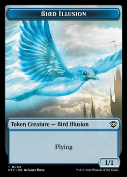 Bird Illusion Token
鳥の幻影トークン