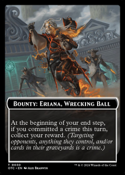 Bounty: Eriana, Wrecking Ball Card // Wanted! Card image