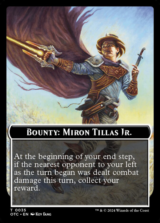 Bounty: Miron Tillas Jr. Card // Wanted! Card Full hd image