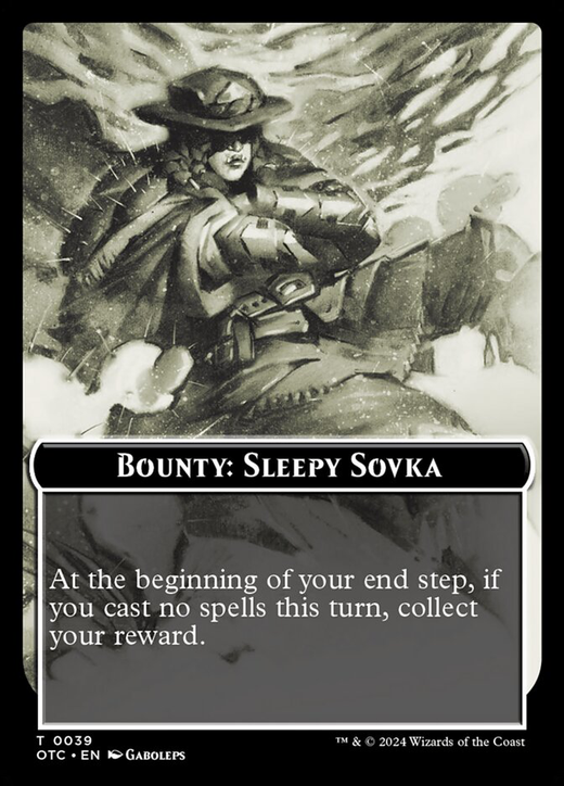 Bounty: Sleepy Sovka Card // Wanted! Card Full hd image