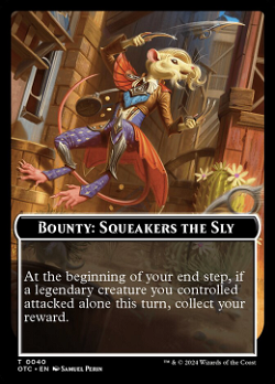 Bounty: Squeakers the Sly Card // Wanted! Card