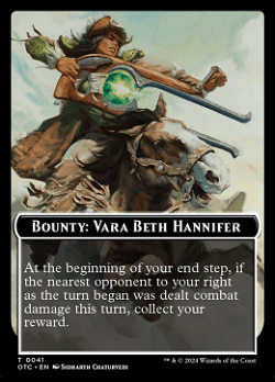 Bounty: Vara Beth Hannifer Card // Wanted! Card