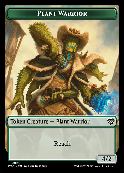 Plant Warrior Token Full hd image