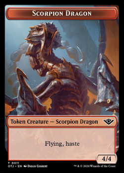 Jeton de Dragon Scorpion image