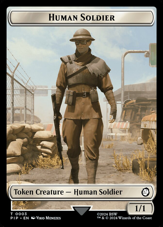 Human Soldier Token Full hd image