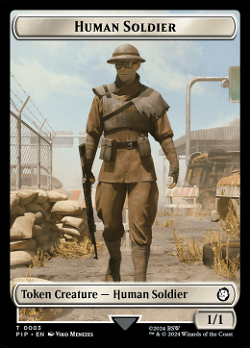 Soldat humain jeton image