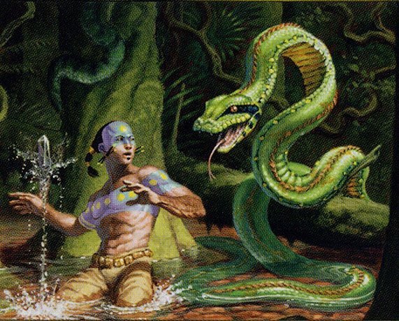 Mystic Snake Crop image Wallpaper