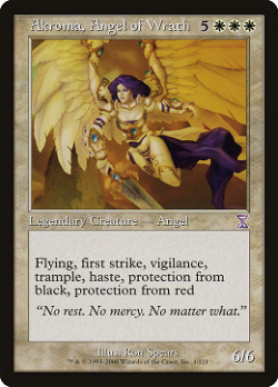 Akroma, 천사의 분노 image