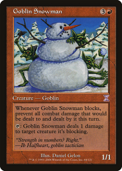 Goblin Snowman
妖精雪人