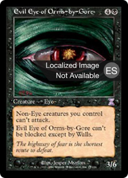 Ojo maléfico de Orms-by-Gore