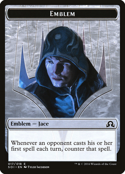 Jace, Unraveler of Secrets Emblem Full hd image