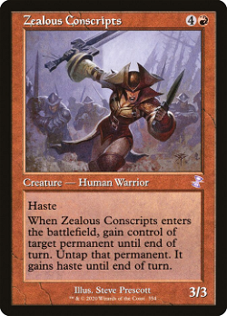 Zealous Conscripts