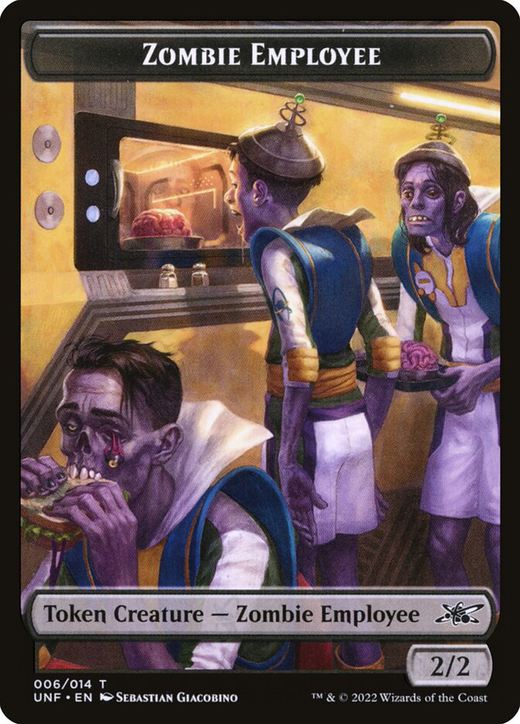 Zombie Employee Token Full hd image
