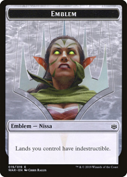 Nissa, Who Shakes the World Emblem image