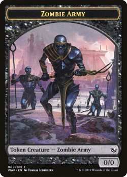 Zombie Army Token