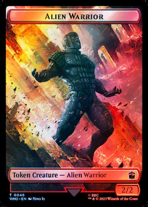 Alien Warrior Token Full hd image