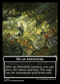On an Adventure Card image