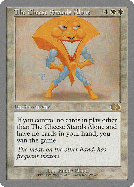 The Cheese Stands Alone image