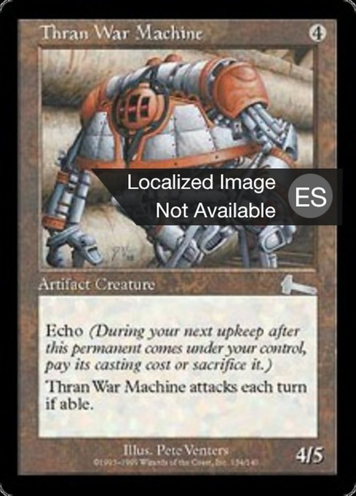 Máquina de guerra thran image
