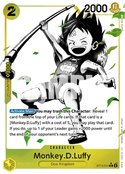 Macaco.D.Luffy ST13-014 image