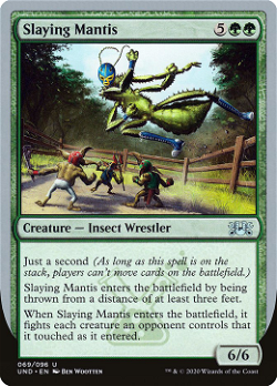Human: Slaying Mantis
 Mantis asesina