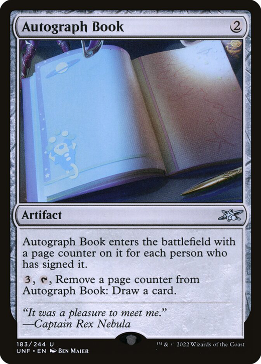 Autograph Book Full hd image