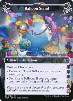 Luftballonstand