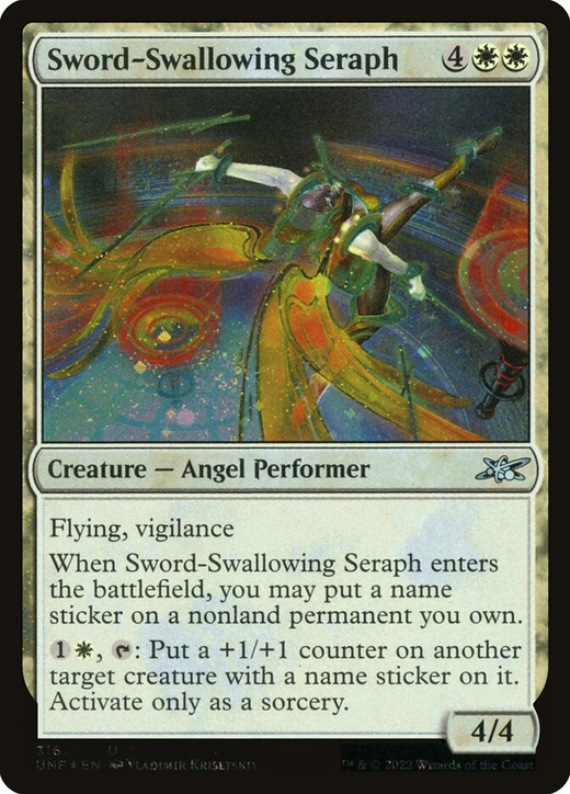 Sword-Swallowing Seraph Full hd image