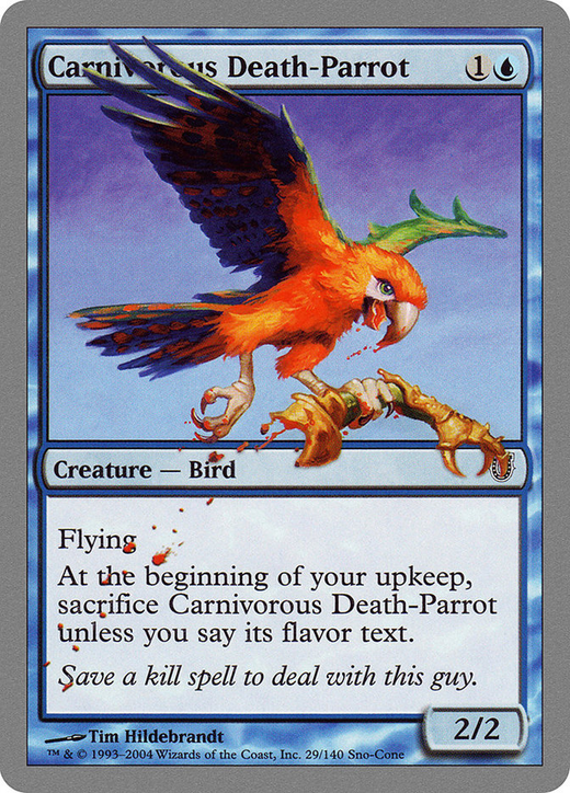 Carnivorous Death-Parrot image