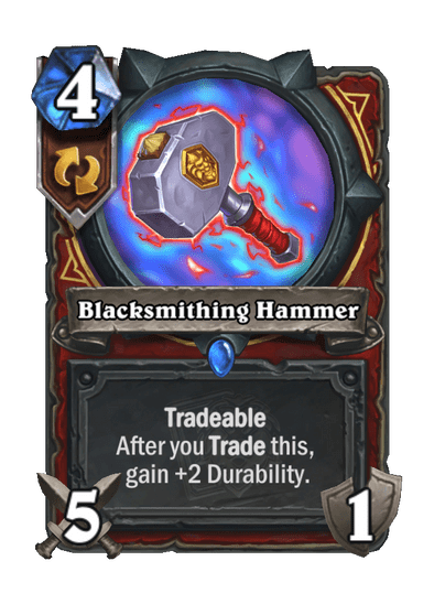 Blacksmithing Hammer image
