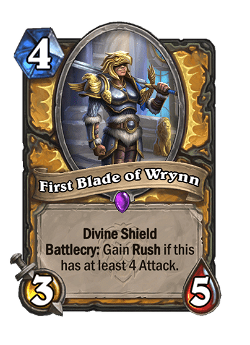 First Blade of Wrynn