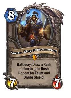 Varian, King of Stormwind