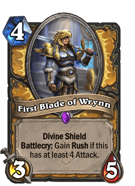 First Blade of Wrynn image