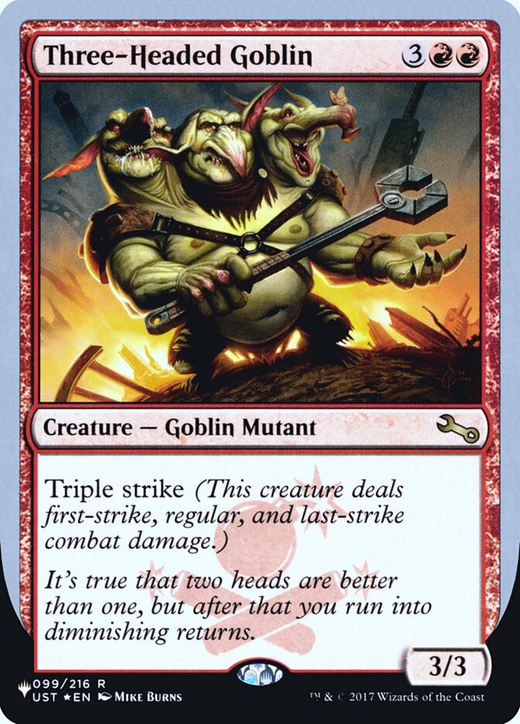 Three-Headed Goblin Full hd image