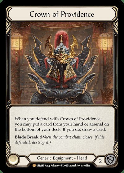 Crown of Providence | Flesh and Blood FAB Cards