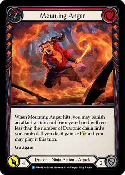 Mounting Anger (1) | Flesh and Blood FAB Cards