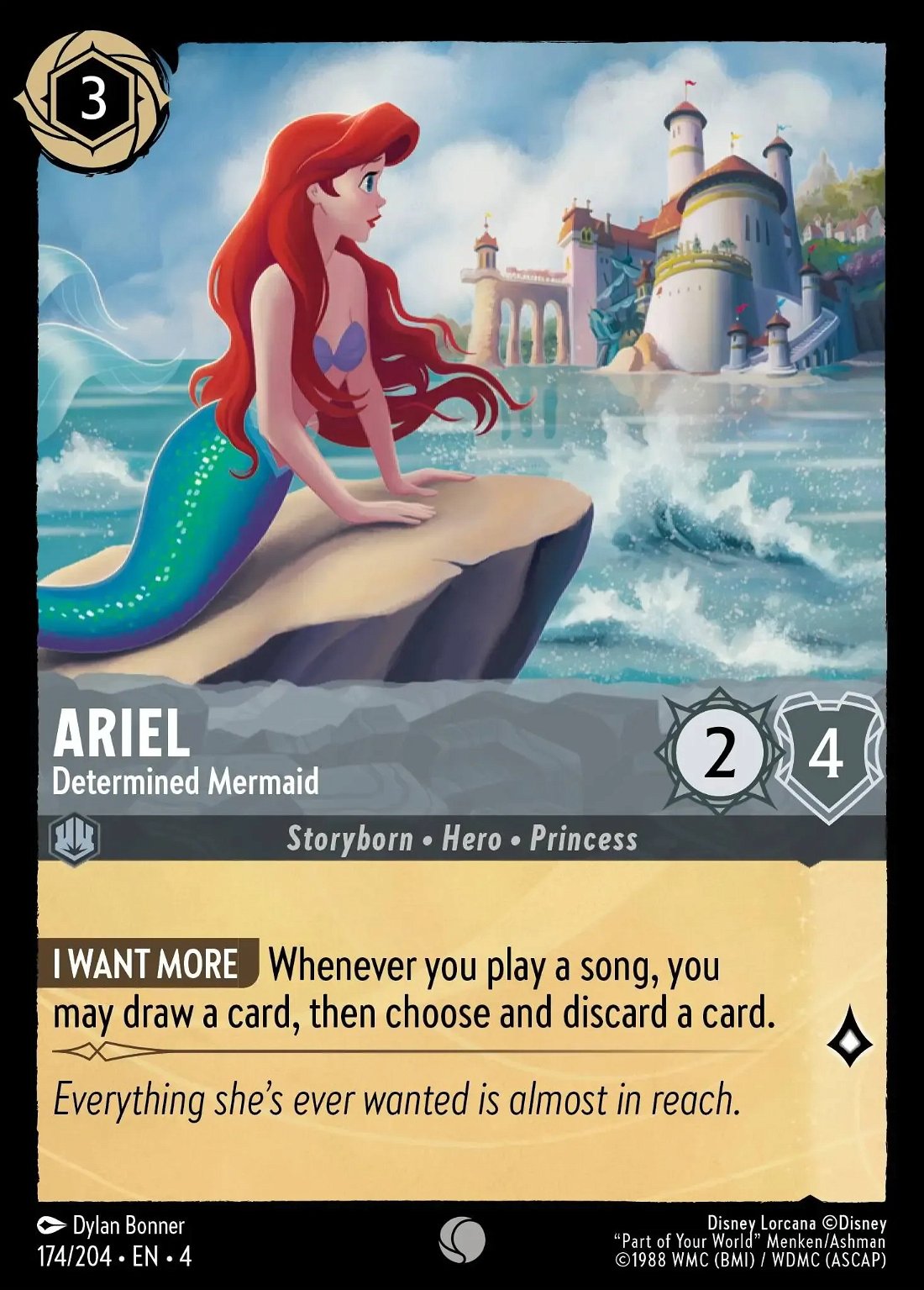 Ariel - Determined Mermaid Crop image Wallpaper