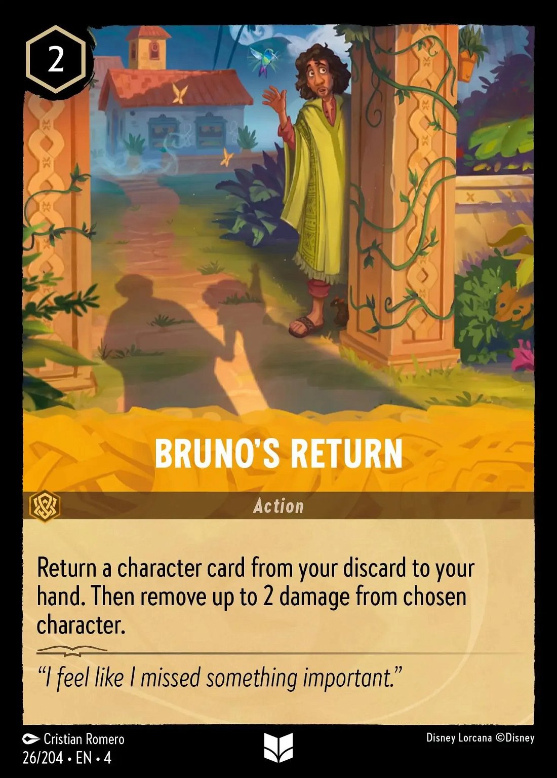 Bruno's Return Crop image Wallpaper