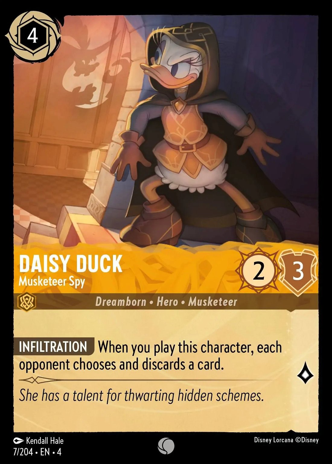 Daisy Duck - Musketeer Spy Crop image Wallpaper