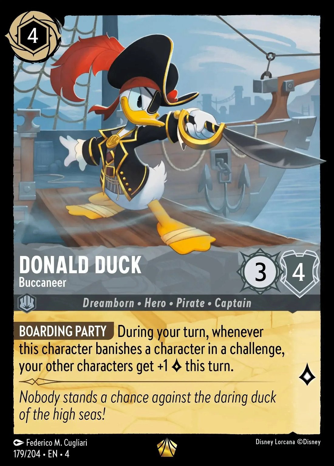 Donald Duck - Buccaneer Crop image Wallpaper