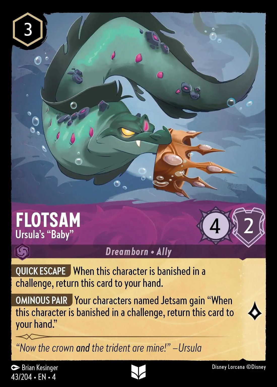 Flotsam - Ursula's "Baby" Crop image Wallpaper
