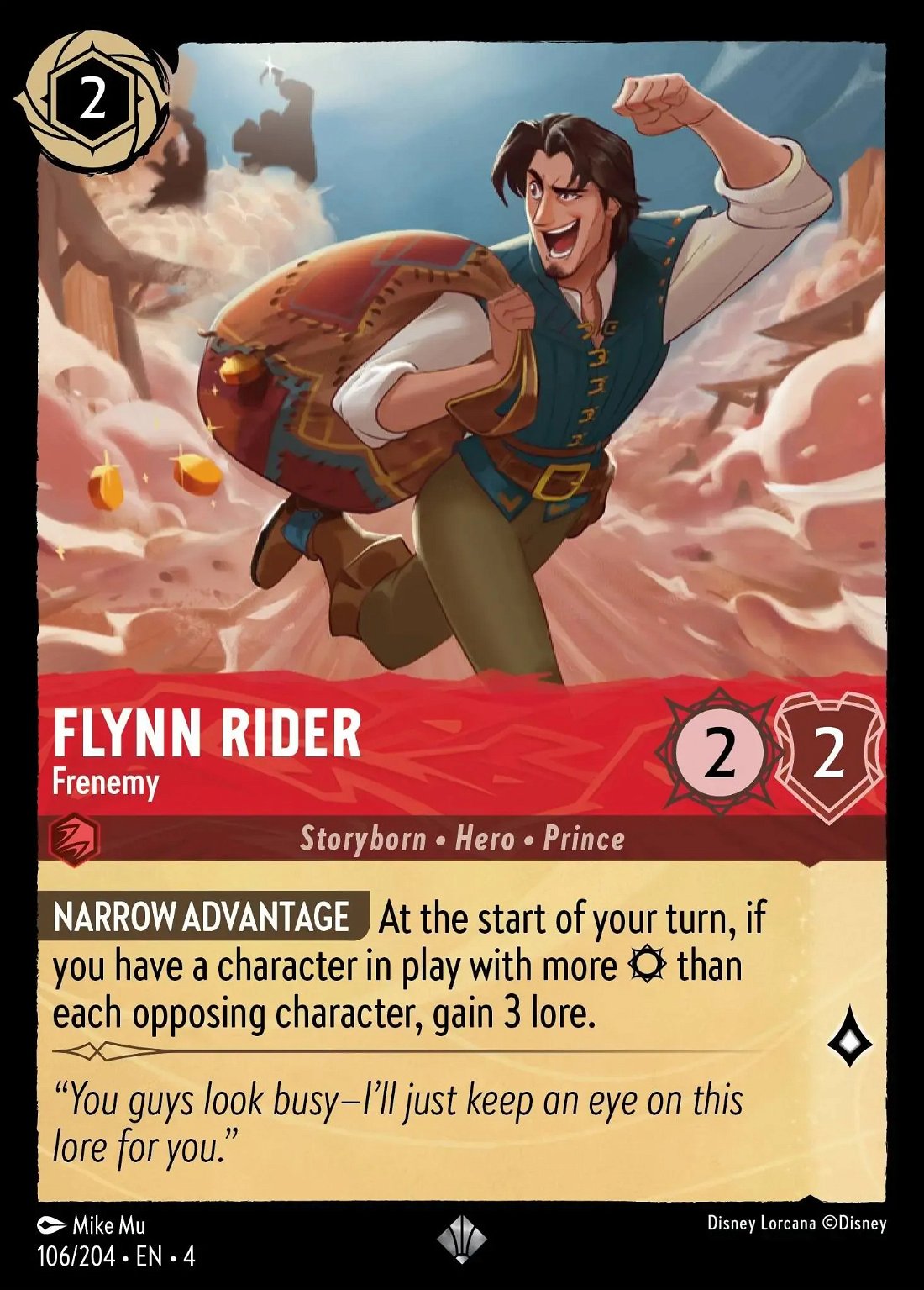 Flynn Rider - Frenemy Crop image Wallpaper