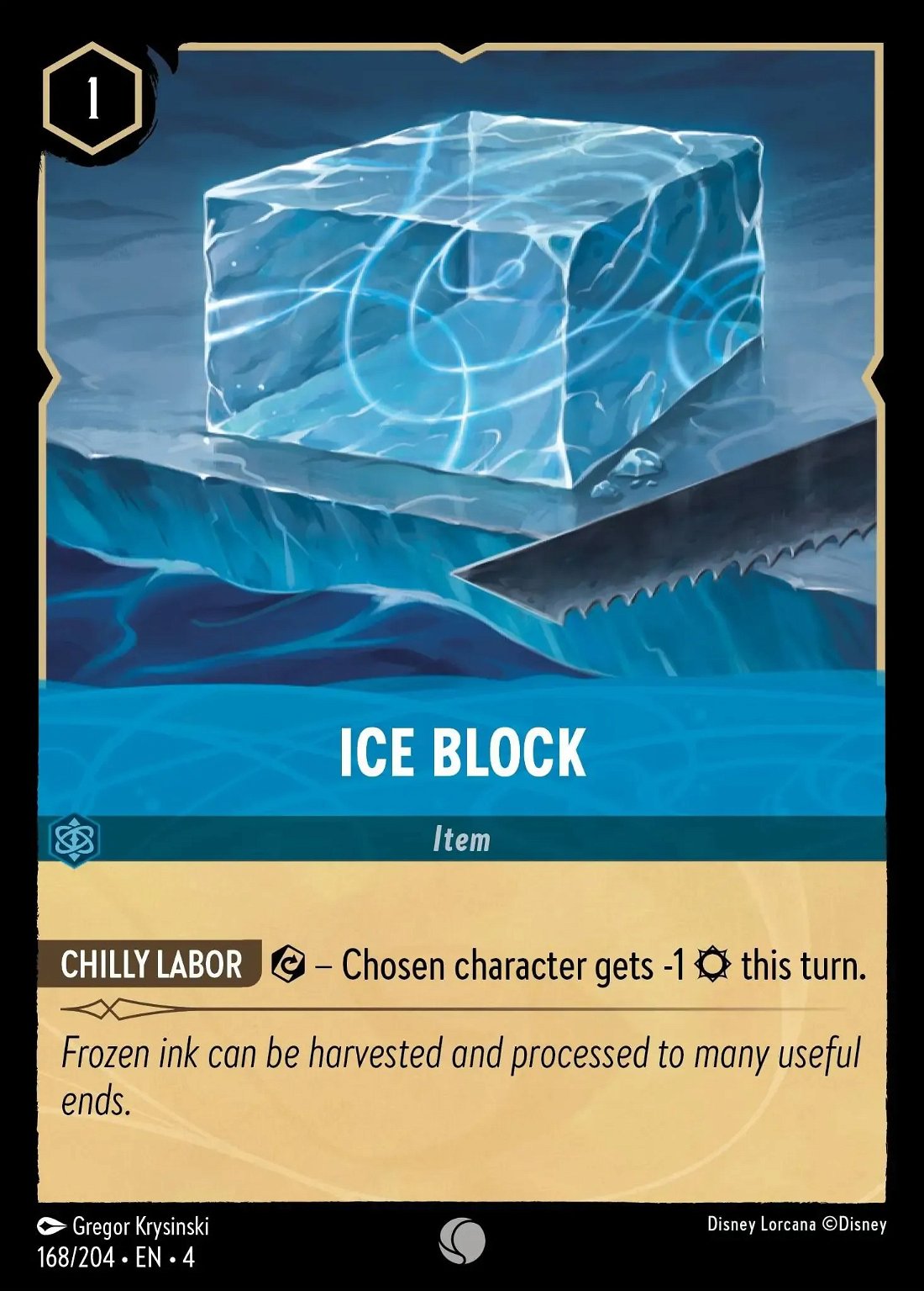 Ice Block Crop image Wallpaper